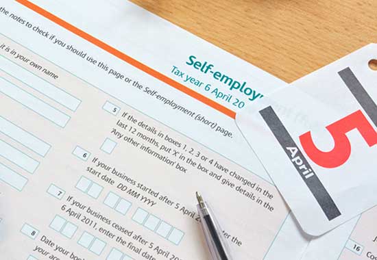 Income Tax form image