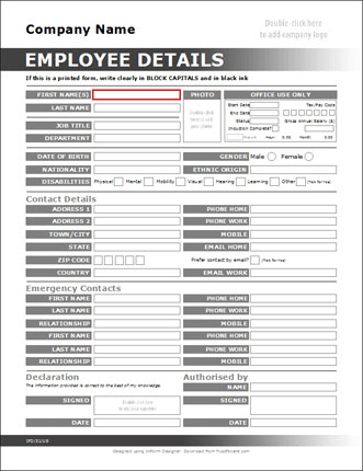 Employee Details