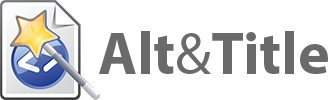 Alt&Title logo